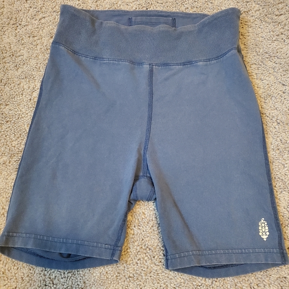 Free People Movement Cotton Women's Comfy Lounge Biker Shorts Size Medium - Picture 1 of 5